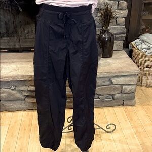 Avia Black Travelers Athleisure Jogger Style Pants, Size XS